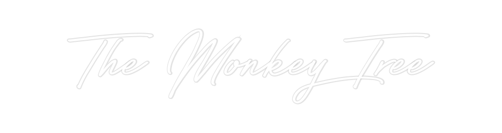 Custom Neon: The Monkey Tree