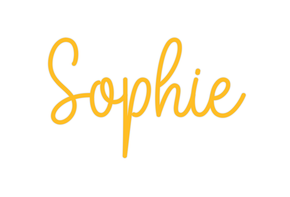 Custom Neon: Sophie