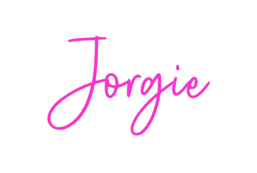 Custom Neon: Jorgie
