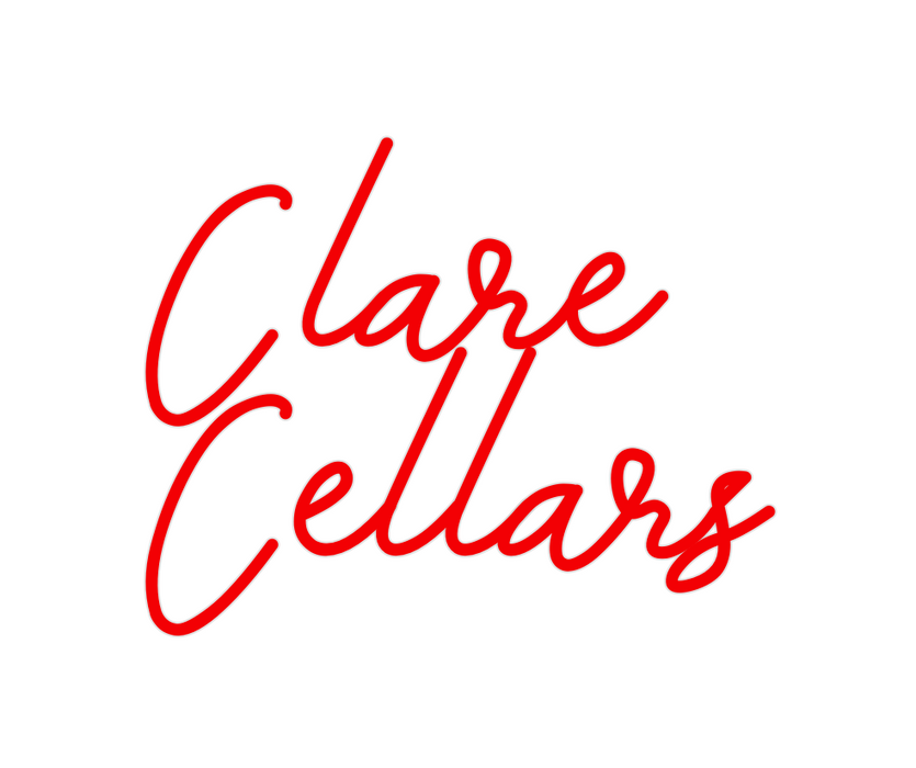 Custom Neon: Clare
Cellars