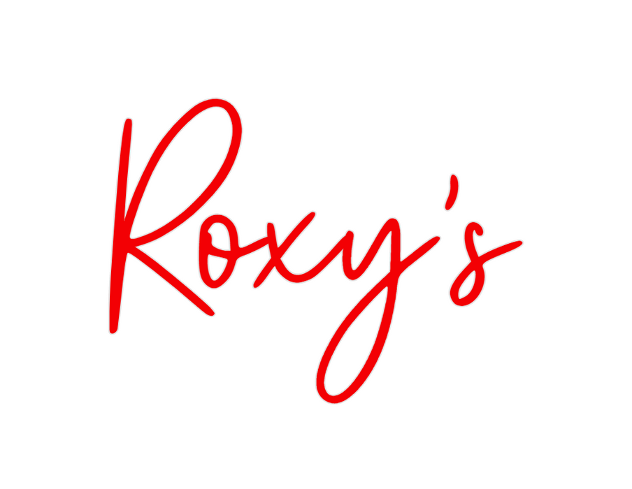 Custom Neon: Roxy's