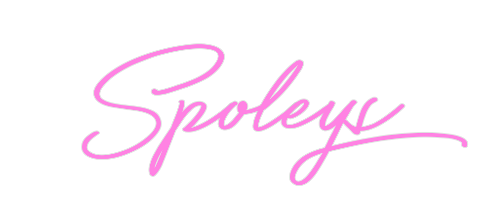 Custom Neon: Spoleys