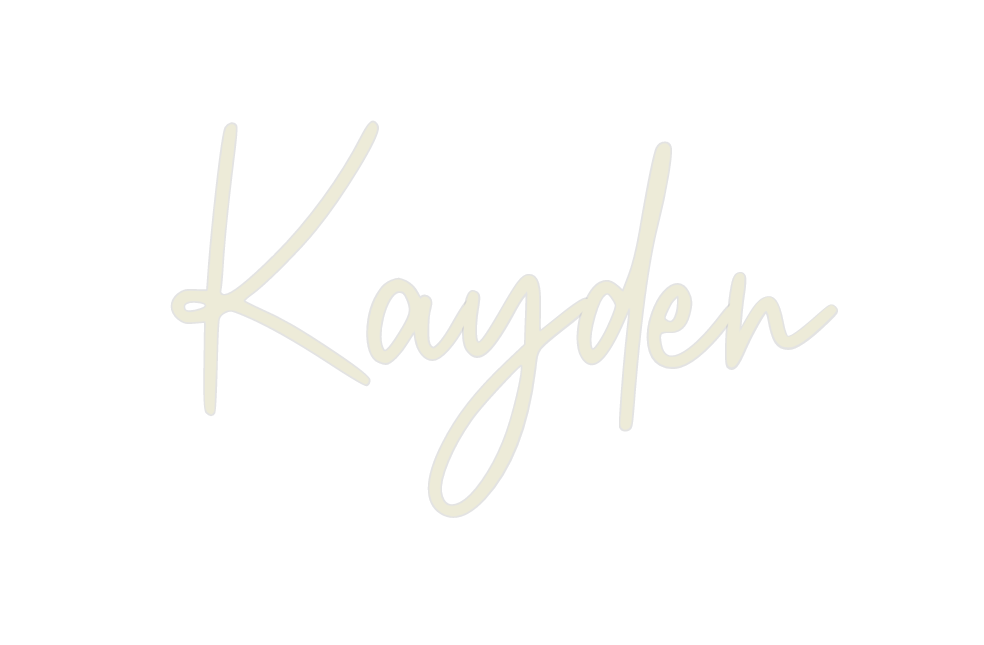 Custom Neon: Kayden