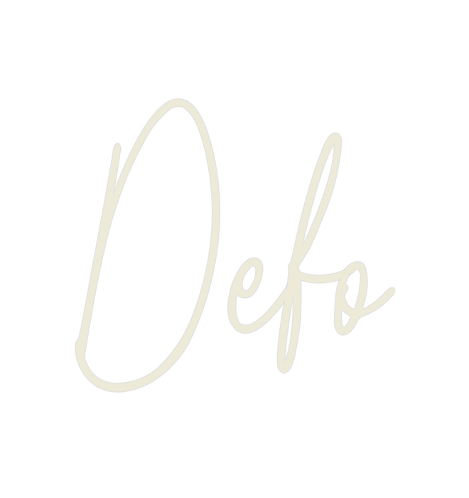 Custom Neon: Defo