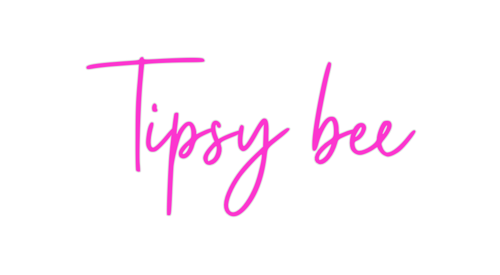Custom Neon: Tipsy bee