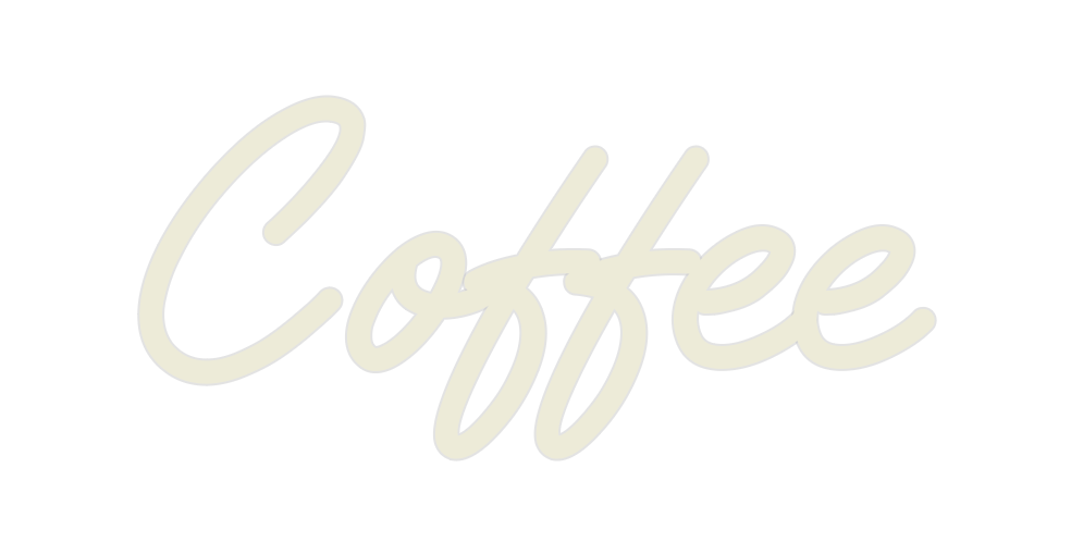 Custom Neon: Coffee