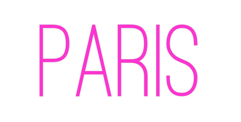 Custom Neon: PARIS