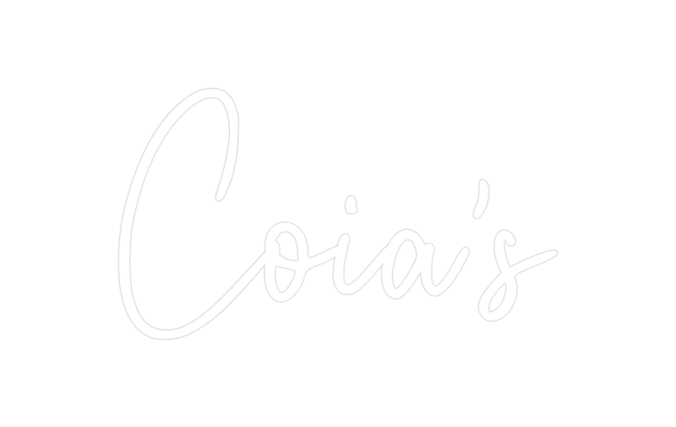Custom Neon: Coia's