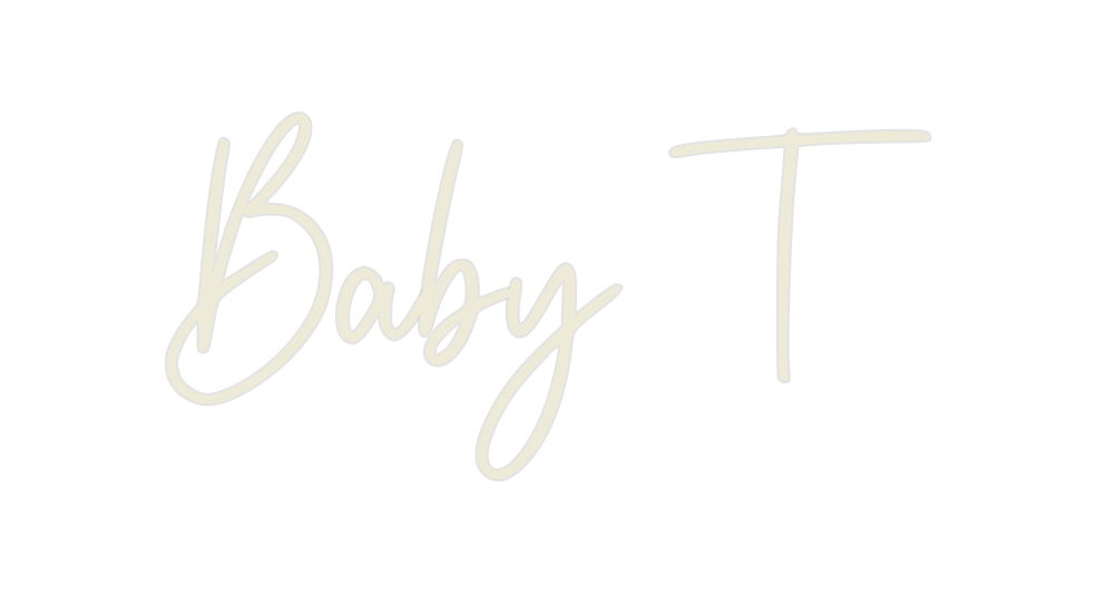 Custom Neon: Baby T