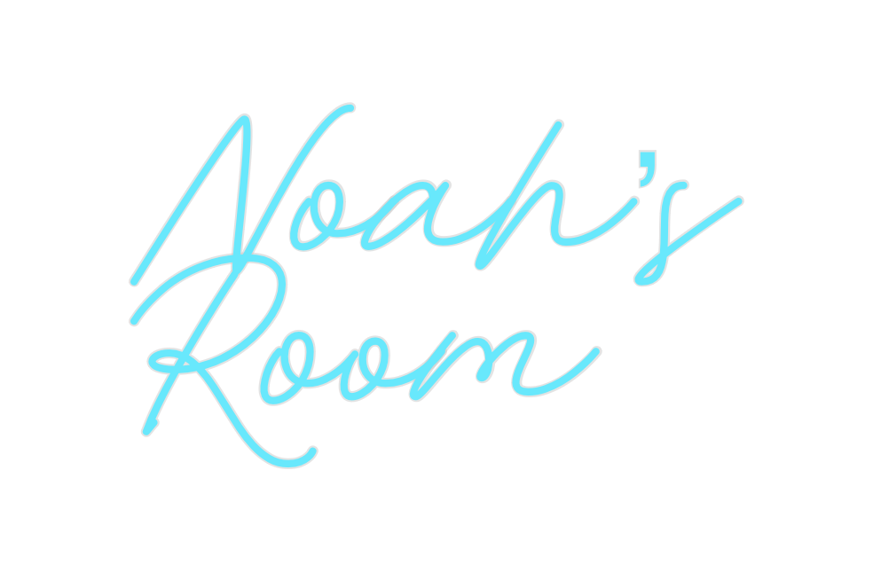 Custom Neon: Noah’s
Room