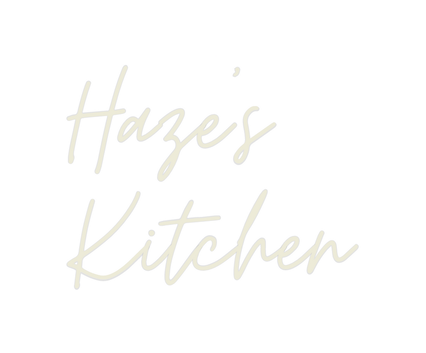 Custom Neon: Haze's
Kitchen