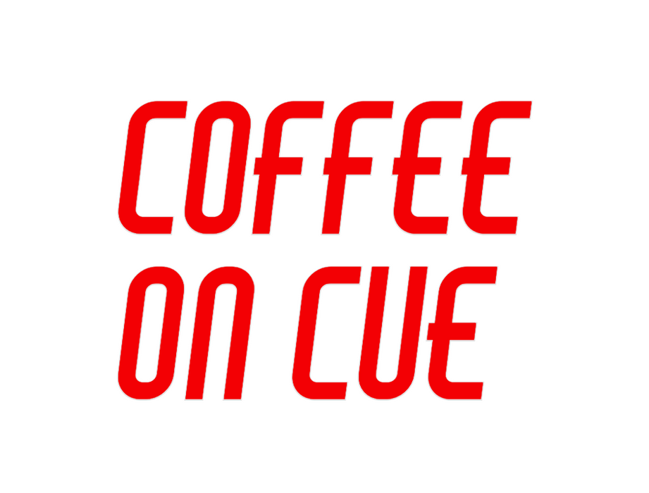 Custom Neon: COFFEE
ON CUE