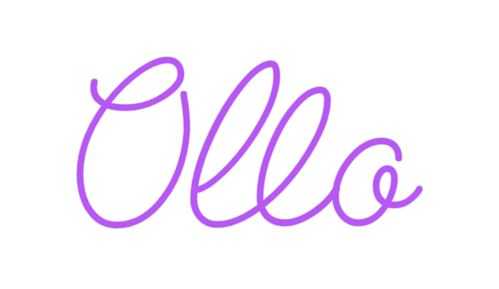 Custom Neon: Ollo