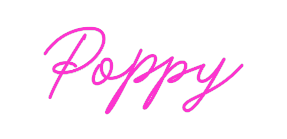 Custom Neon: Poppy