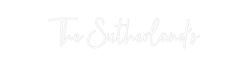 Custom Neon: The Sutherlan...