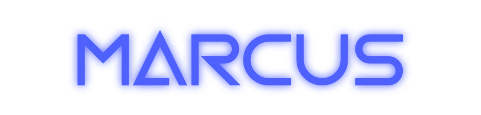 Custom Neon: Marcus