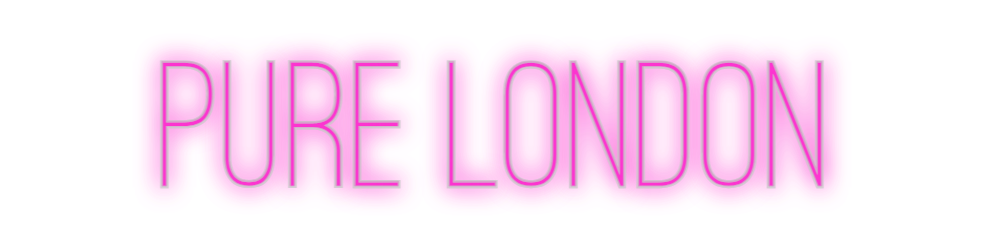 Custom Neon: Pure London