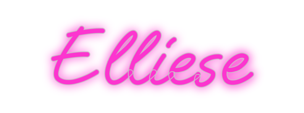 Custom Neon: Elliese