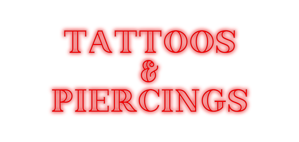 Custom Neon: TATTOOS  
 & ...