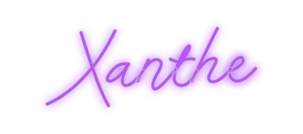 Custom Neon: Xanthe