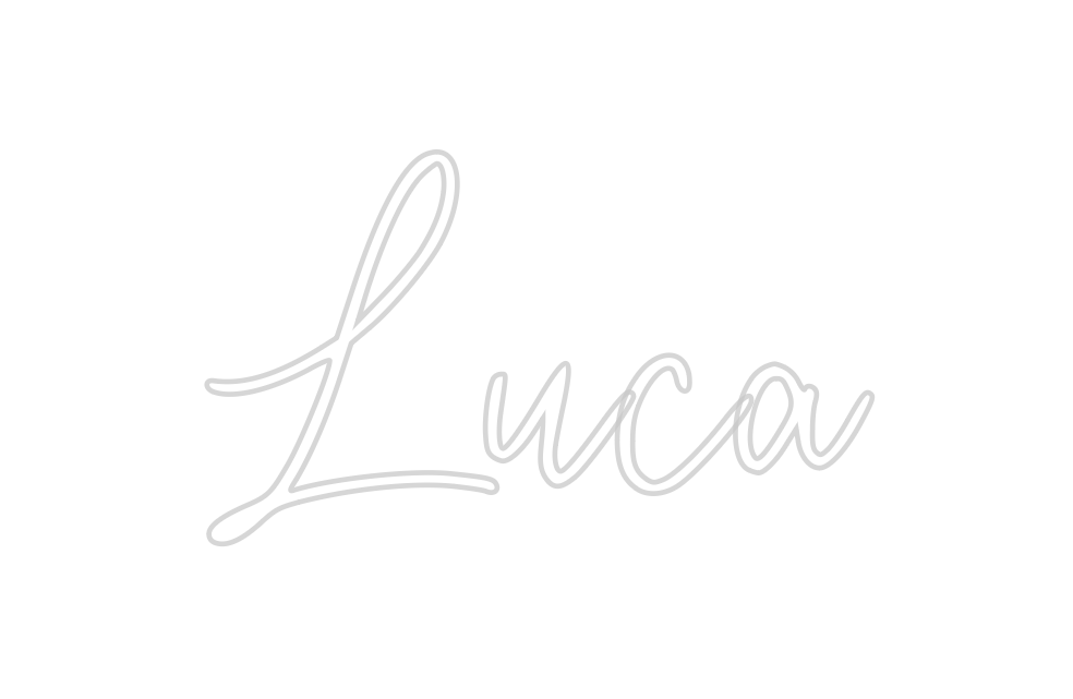 Custom Neon: Luca