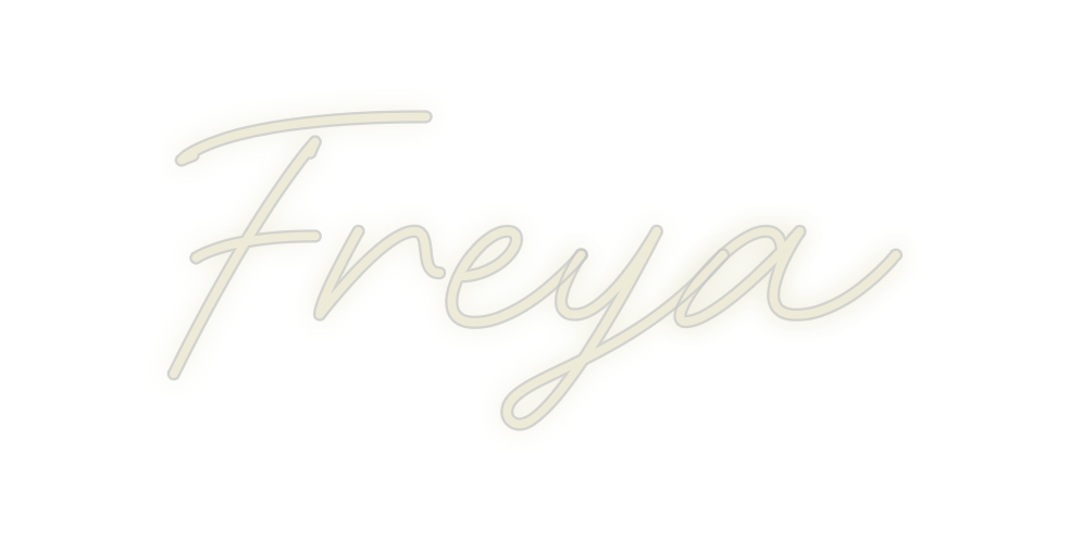 Custom Neon: Freya