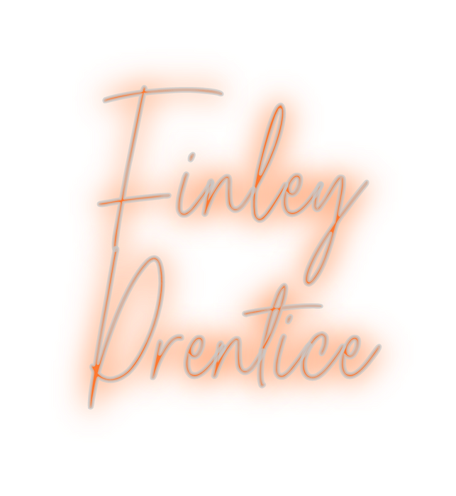 Custom Neon: Finley 
Prent...