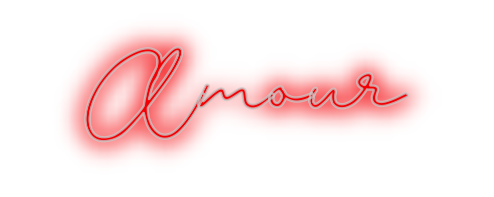 Custom Neon: Amour