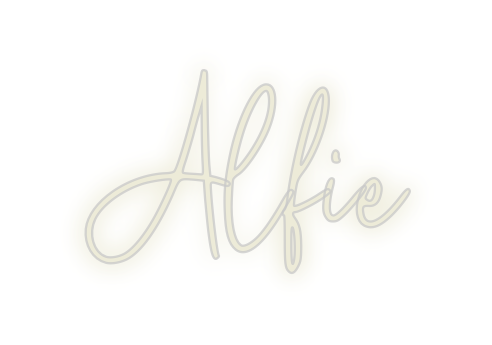 Custom Neon: Alfie