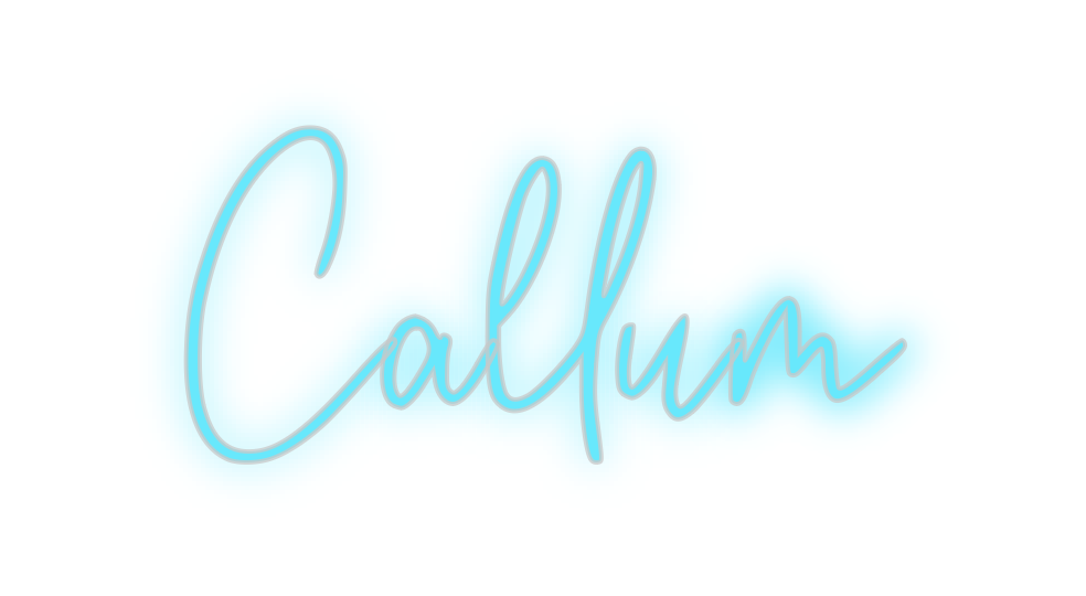 Custom Neon: Callum