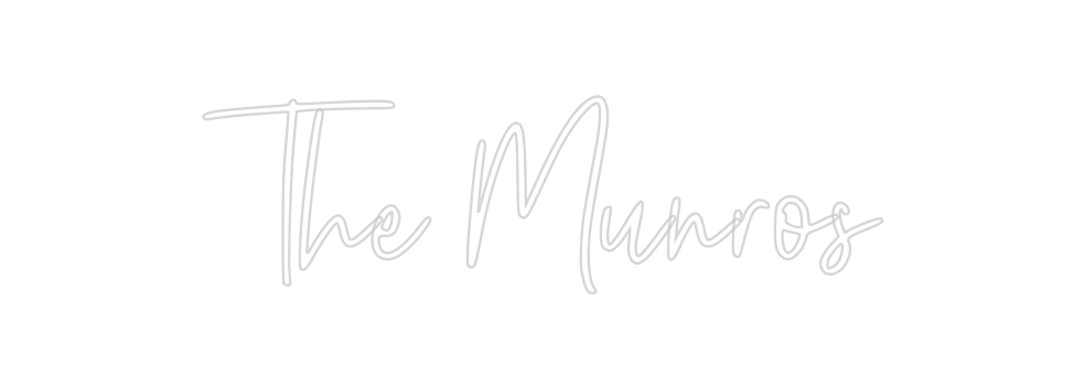 Custom Neon: The Munros