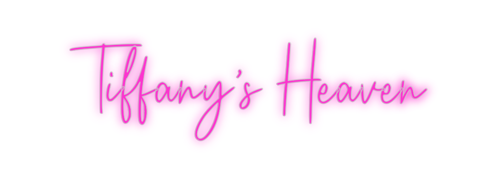 Custom Neon: Tiffany’s Hea...