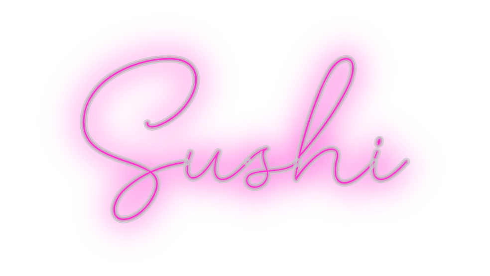 Custom Neon: Sushi