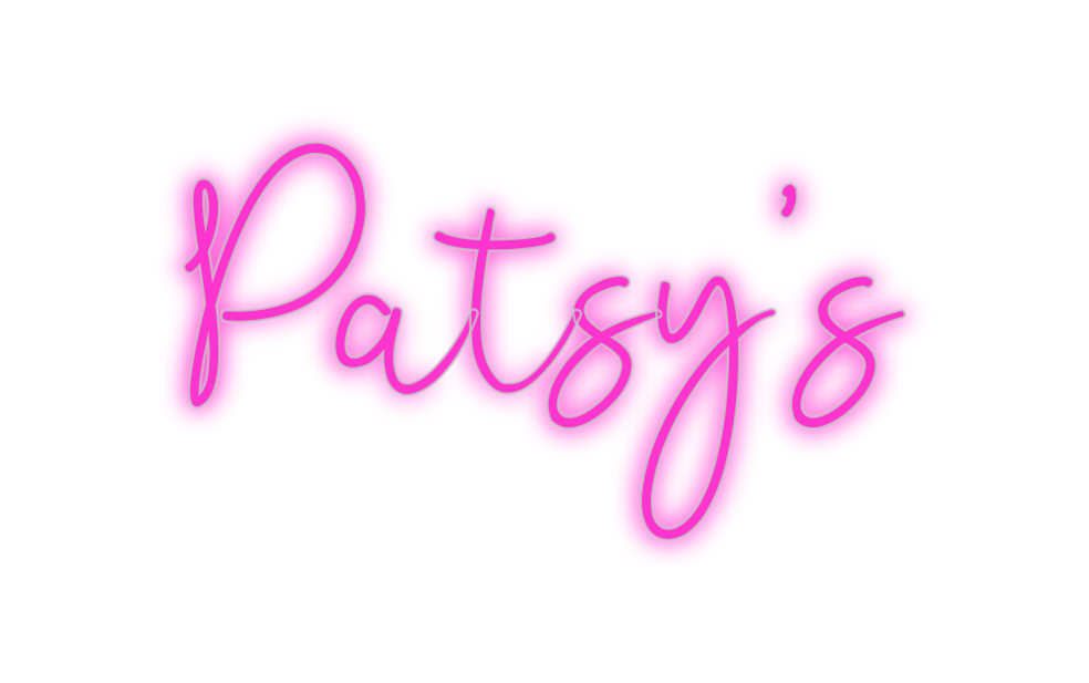 Custom Neon: Patsy’s