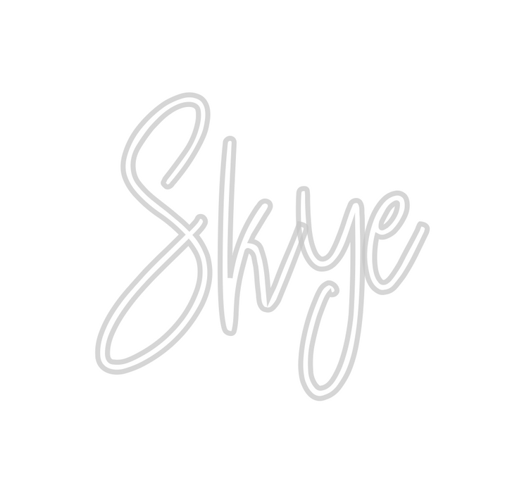 Custom Neon: Skye