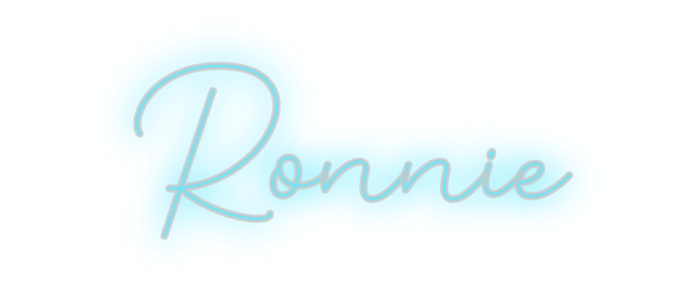 Custom Neon: Ronnie