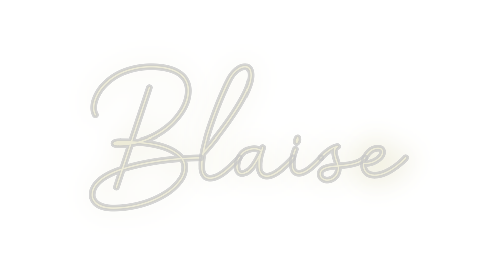 Custom Neon: Blaise