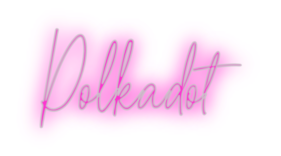 Custom Neon: Polkadot