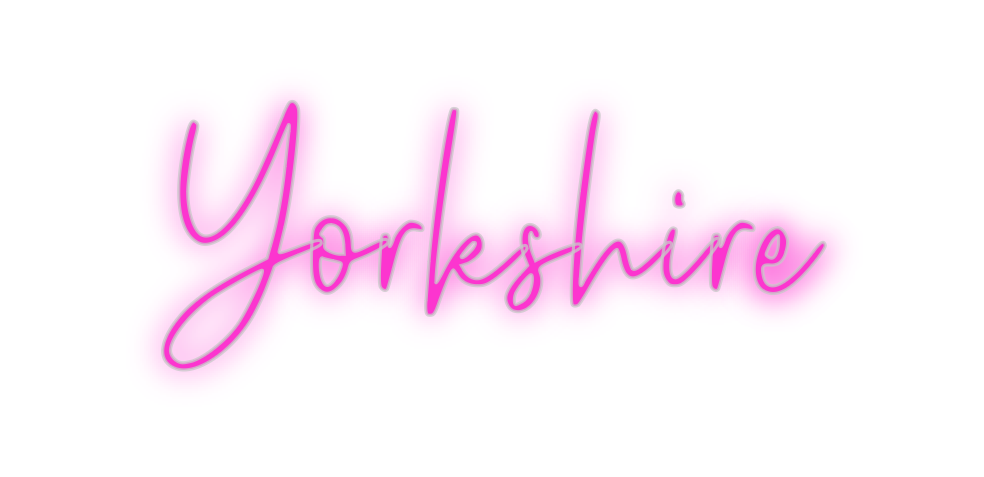 Custom Neon: Yorkshire