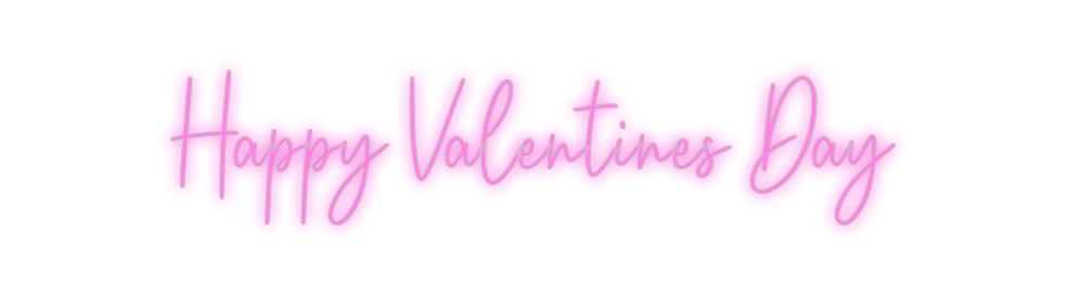 Custom Neon: Happy Valenti...