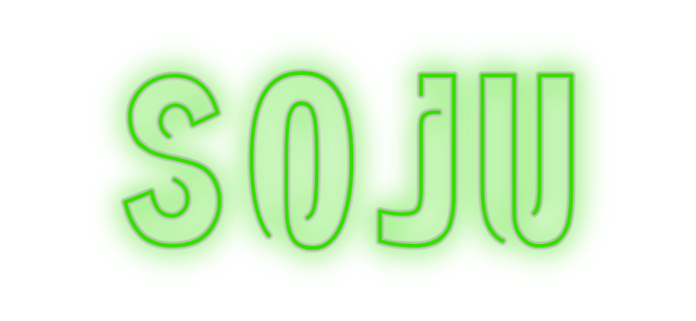 Custom Neon: SOJU