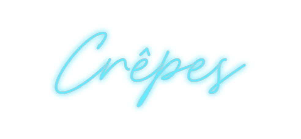 Custom Neon: Crêpes