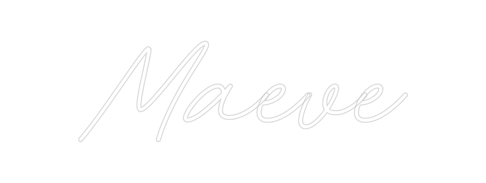 Custom Neon: Maeve