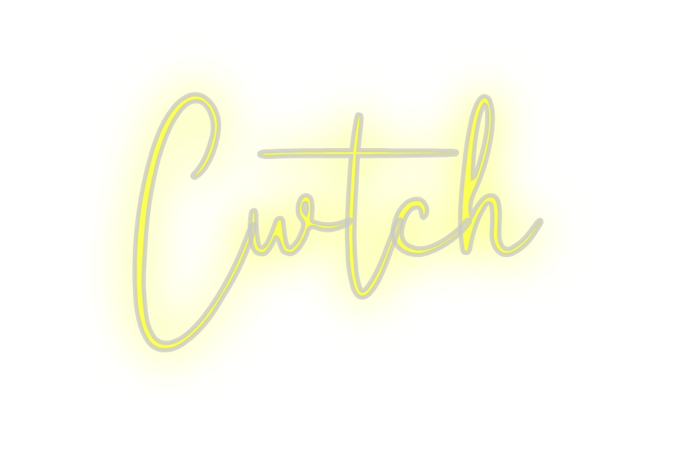 Custom Neon: Cwtch