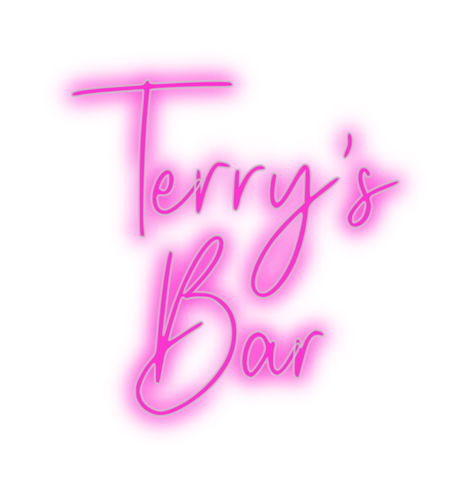 Custom Neon: Terry's
Bar