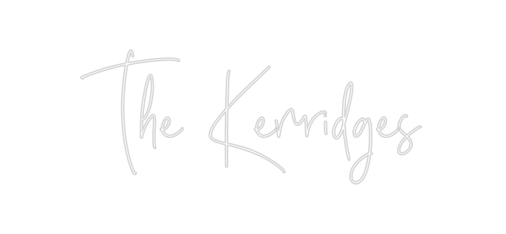 Custom Neon: The Kerridges
