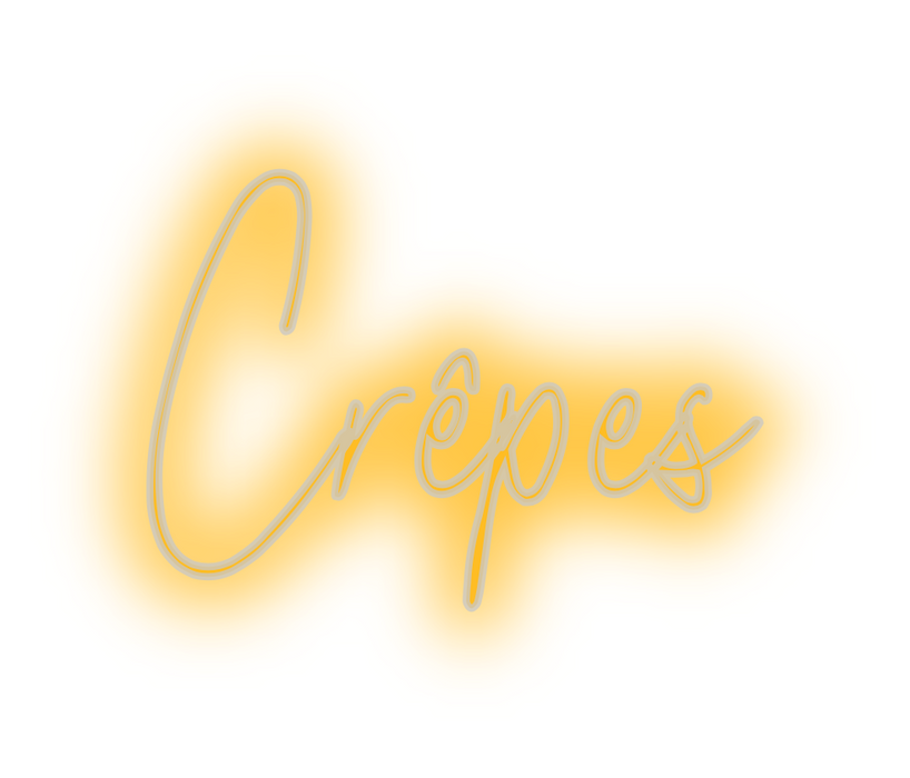 Custom Neon: Crêpes