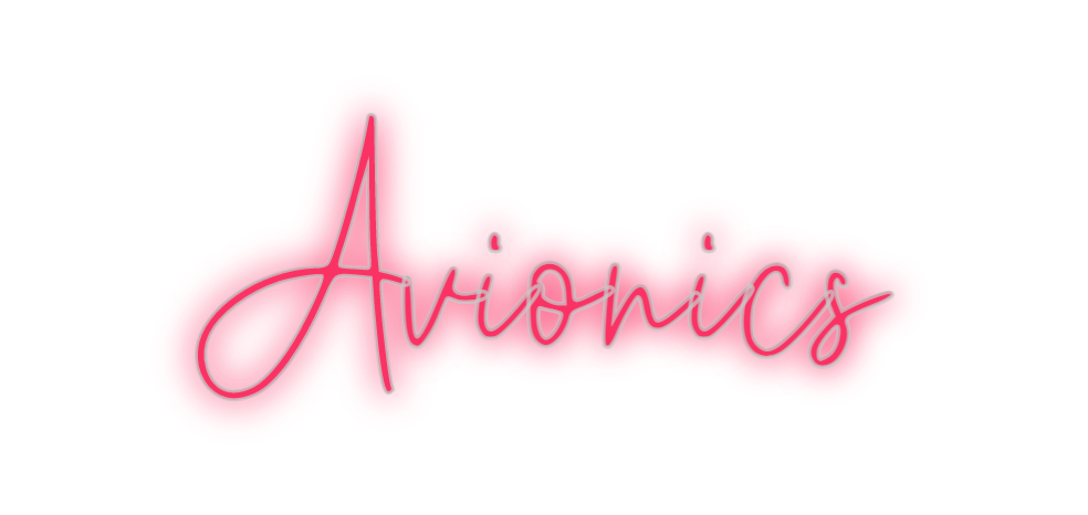 Custom Neon: Avionics