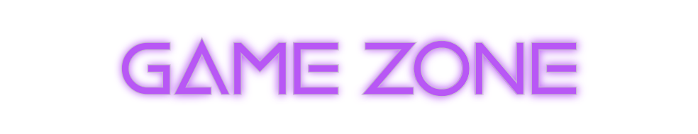 Custom Neon: Game Zone