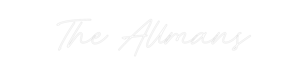 Custom Neon: The Allmans